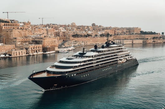 Ilma and Evrima Mega Yachts in Malta 2024